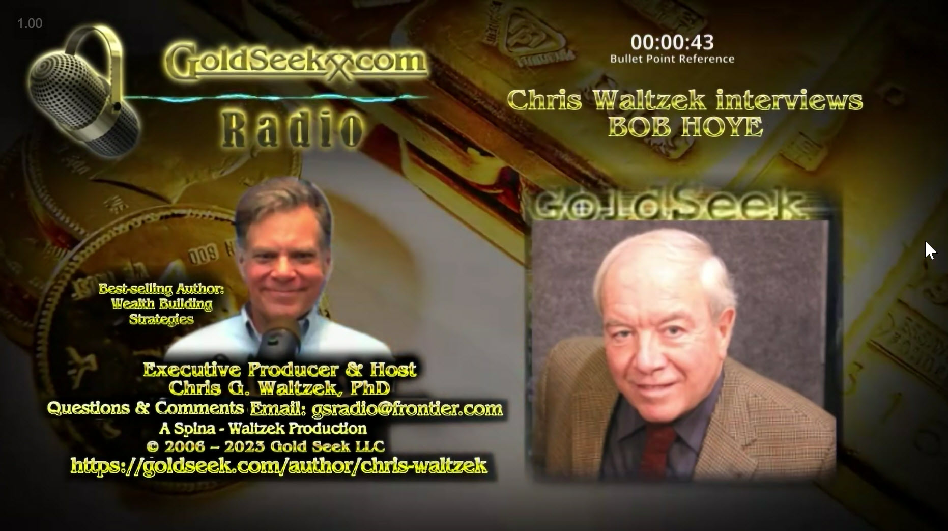 GoldSeek Radio Nugget Bob Hoye Predicts A Severe Recession And A Bull